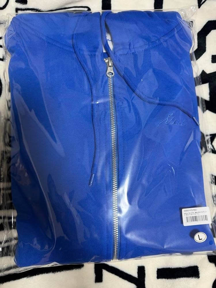 INI 京介パーカー L 青